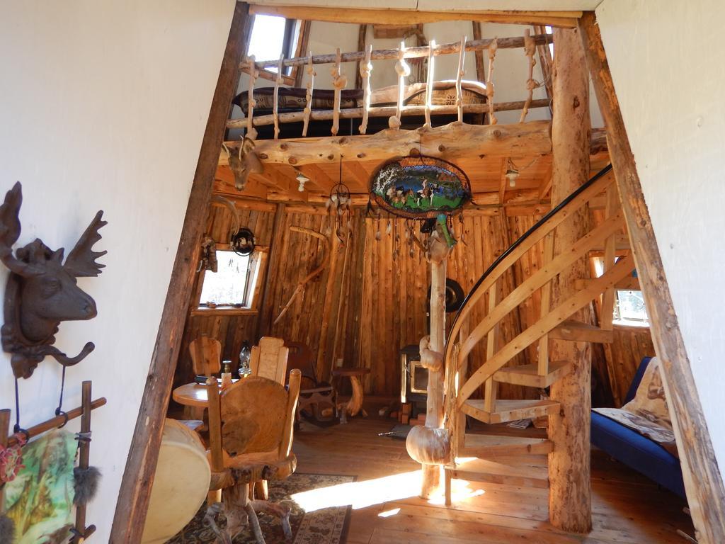 Aux Tipis De La Riviere Sauvage Villa Saint Romain ภายนอก รูปภาพ